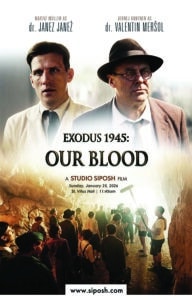 movie poster for exodus 1945: our blood